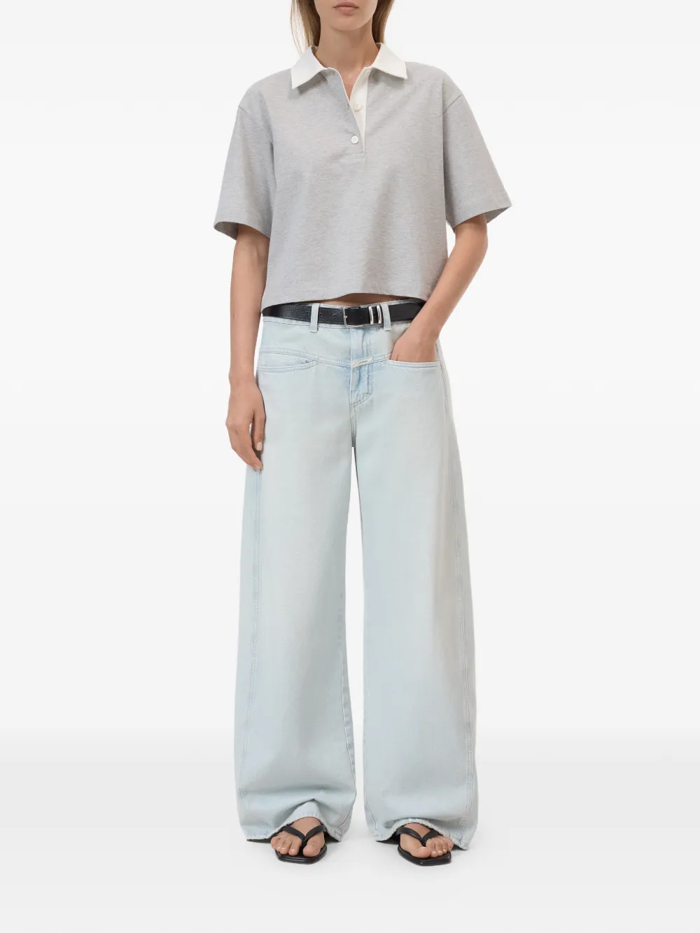 Closed Tori-X jeans met wijde pijpen Blauw