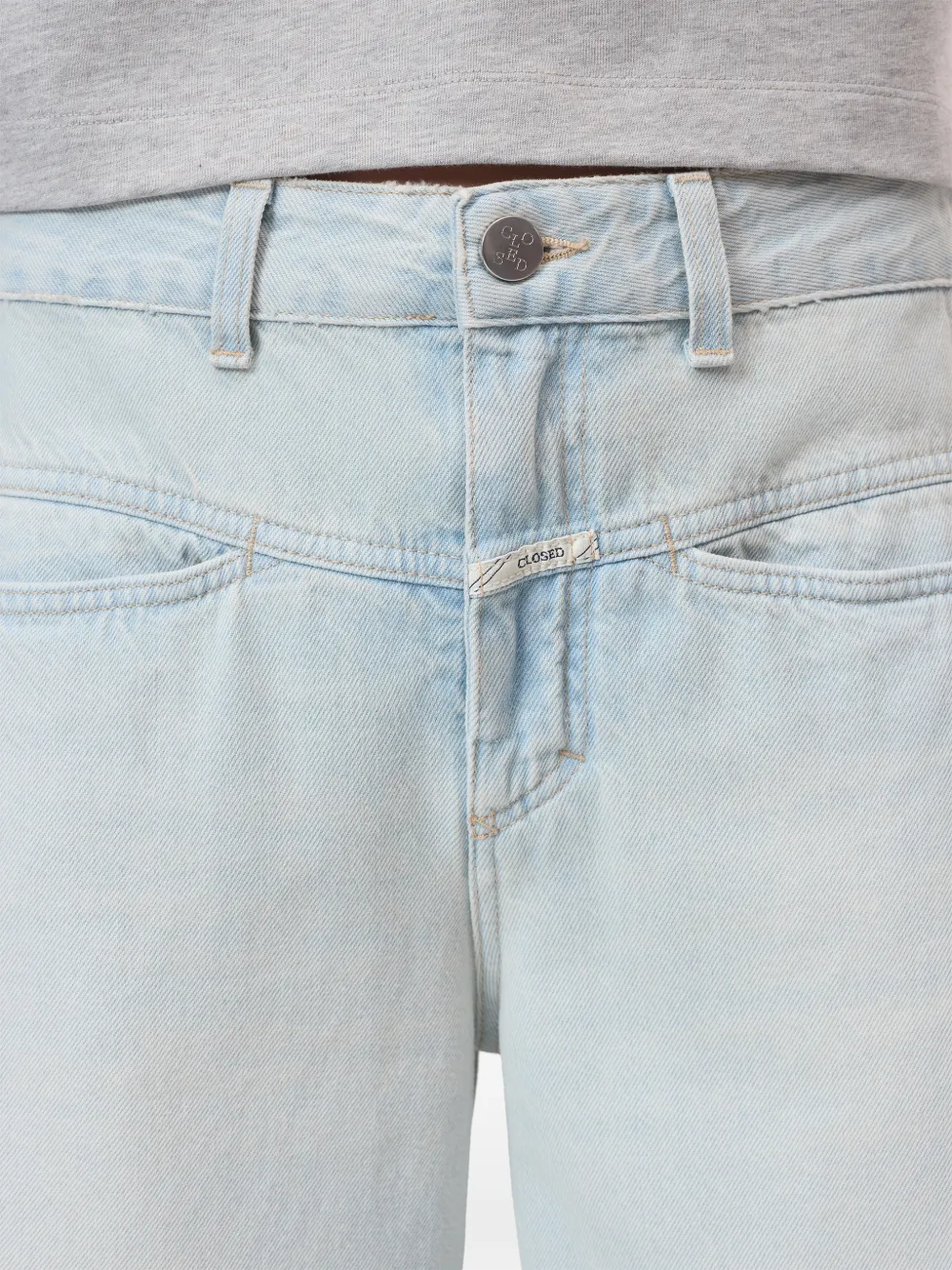Closed Tori-X jeans met wijde pijpen Blauw
