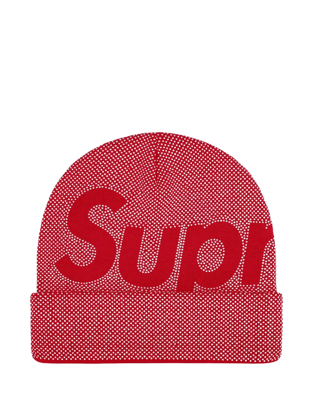 Supreme Berretto con logo - Rosso