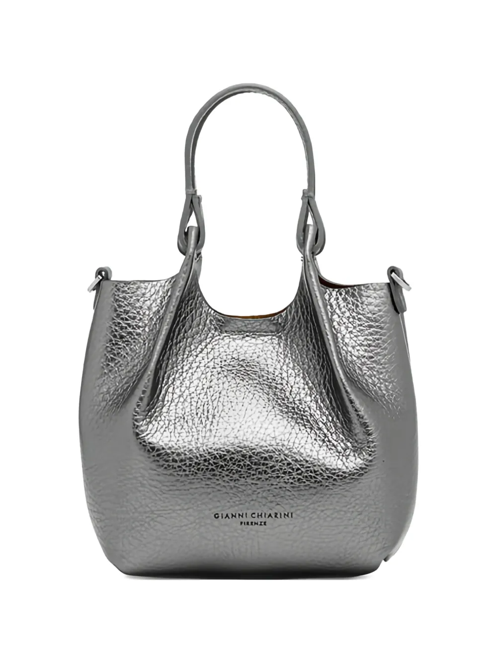 GIANNI CHIARINI Dua top-handle mini bag - Grigio