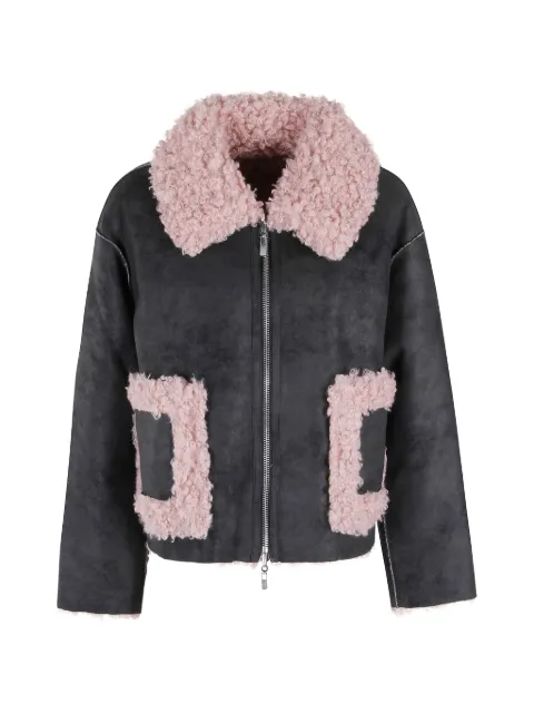 Jakke Vera pointed-collar patch-pocket jacket