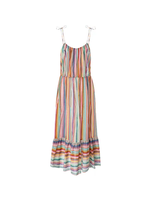 Missoni sleeveless zigzag-pattern maxi dress