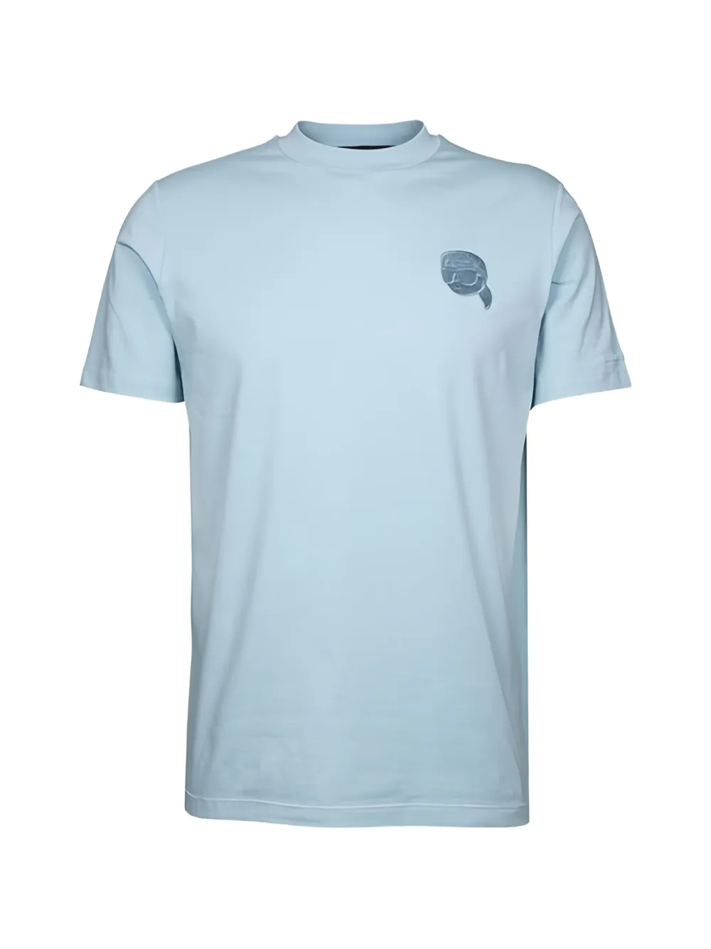 Karl Lagerfeld crewneck T-shirt - Blu