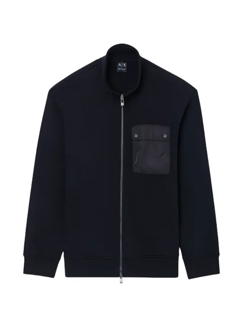 Armani Exchange pocket zip sweatshirt