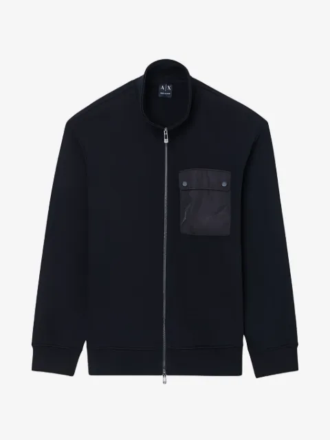 Armani Exchange pocket zip sweatshirt