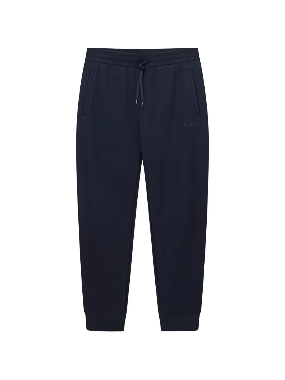 Armani Exchange logo-detail track pants - Blu