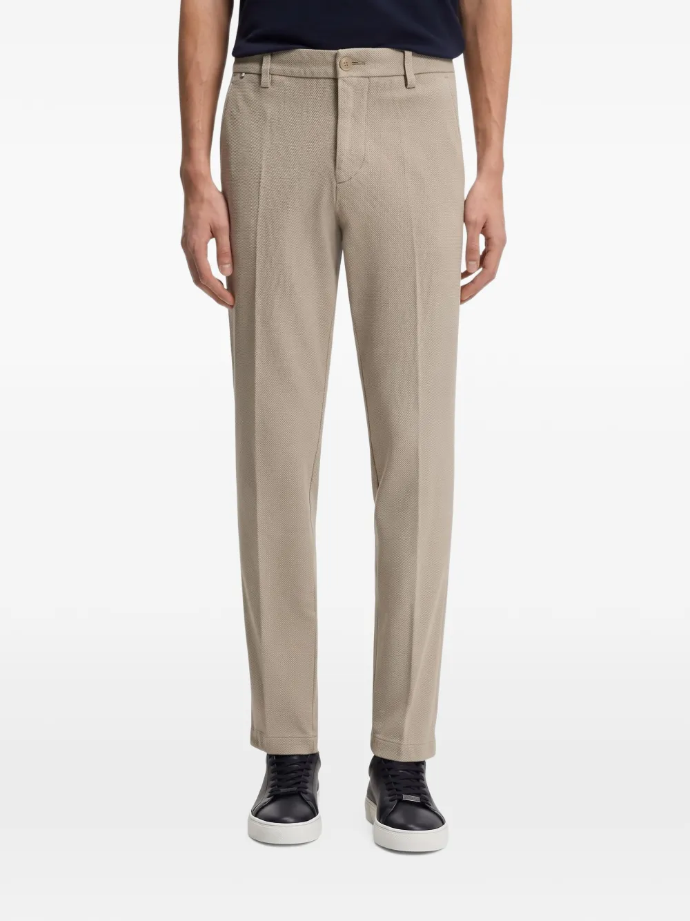 BOSS Slim-fit pantalon Beige