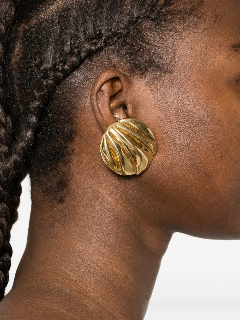  Chloé Disc Earrings - Gold 