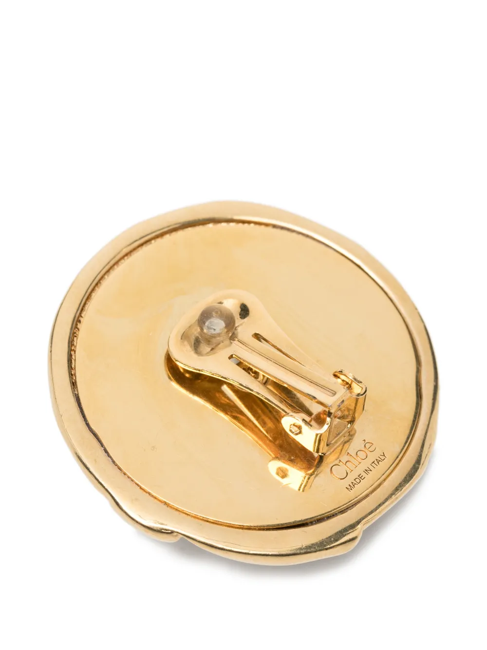  Chloé Disc Earrings - Gold 