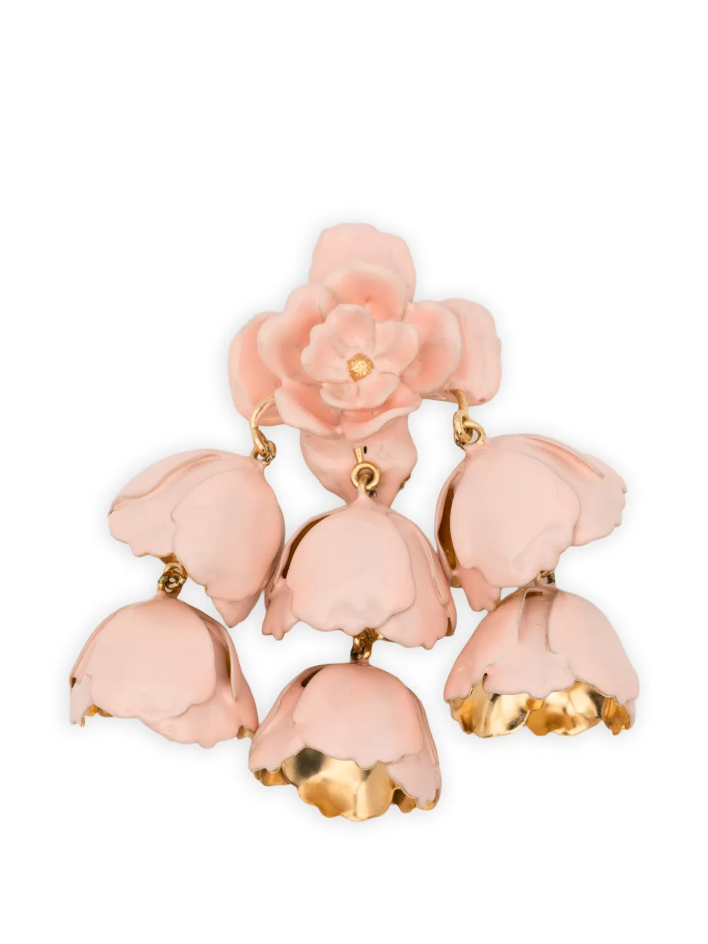 Chloé Bouquet flower-shape earrings - Oro