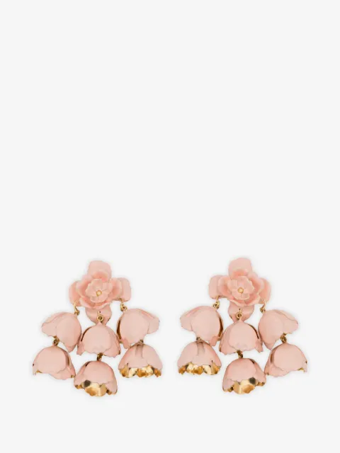 Chloé Bouquet flower-shape earrings