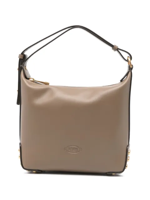 Tod's medium studded leather bucket bag
