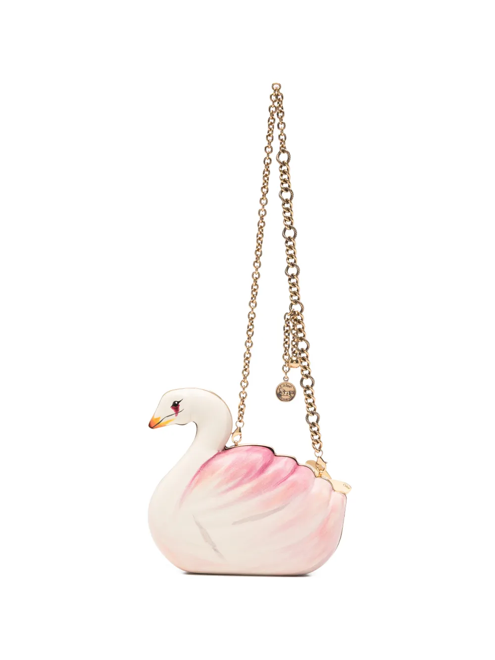 Chloé Tropicus swan-shaped crossbody bag - Toni neutri