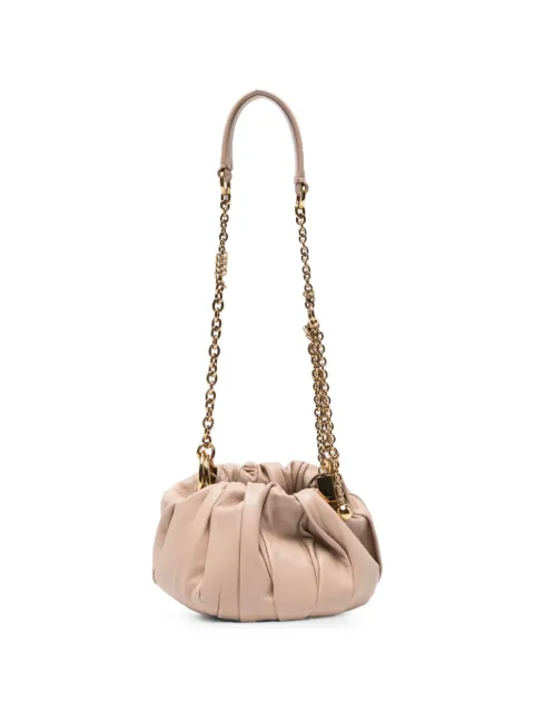 Chloé Plissé leather shoulder bag