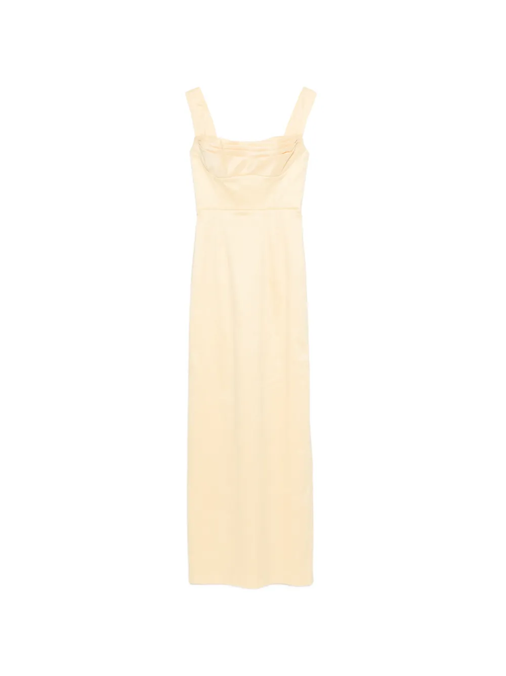 Rebecca Vallance Mandy ruched maxi dress - Giallo