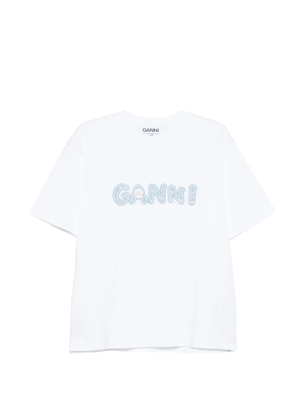 GANNI relaxed-fit T-shirt - Bianco