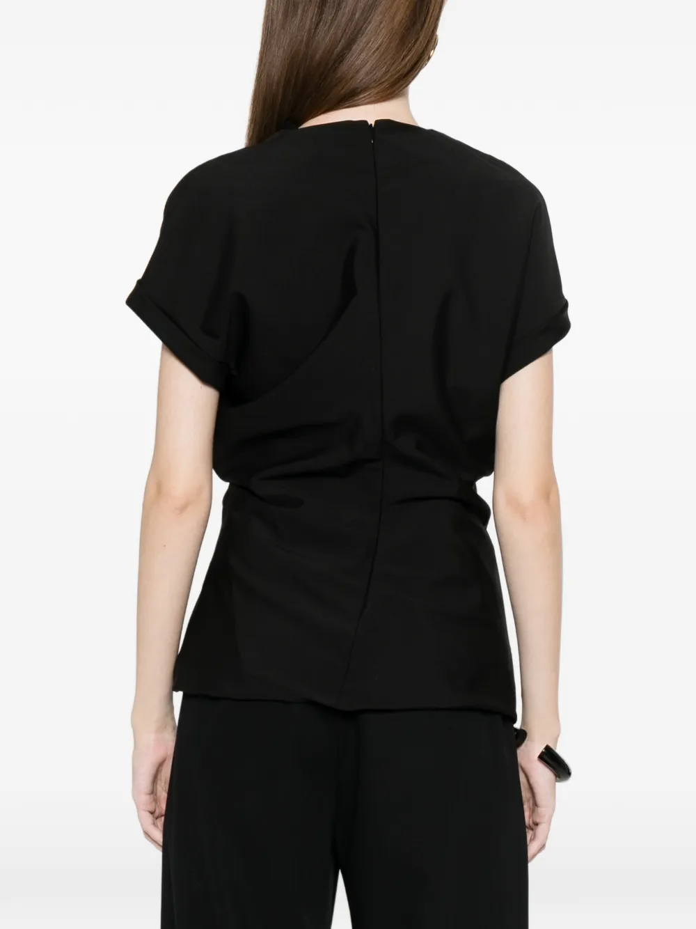 Tandie draped blouse