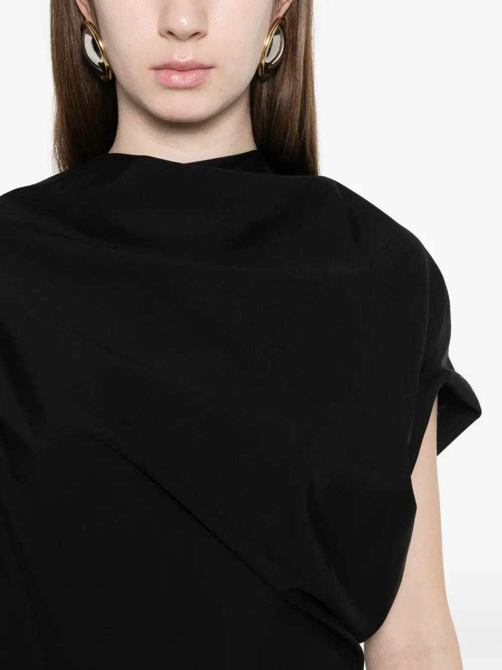 Tandie draped blouse
