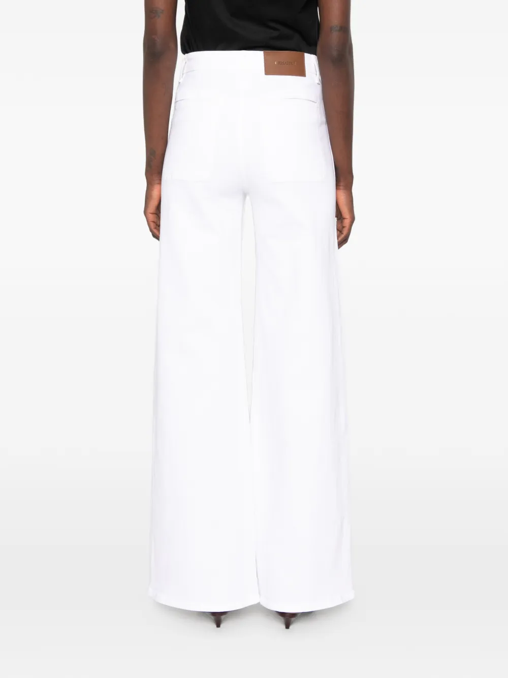 KHAITE Winny jeans Wit