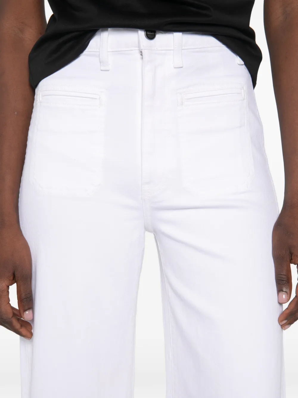 KHAITE Winny jeans Wit