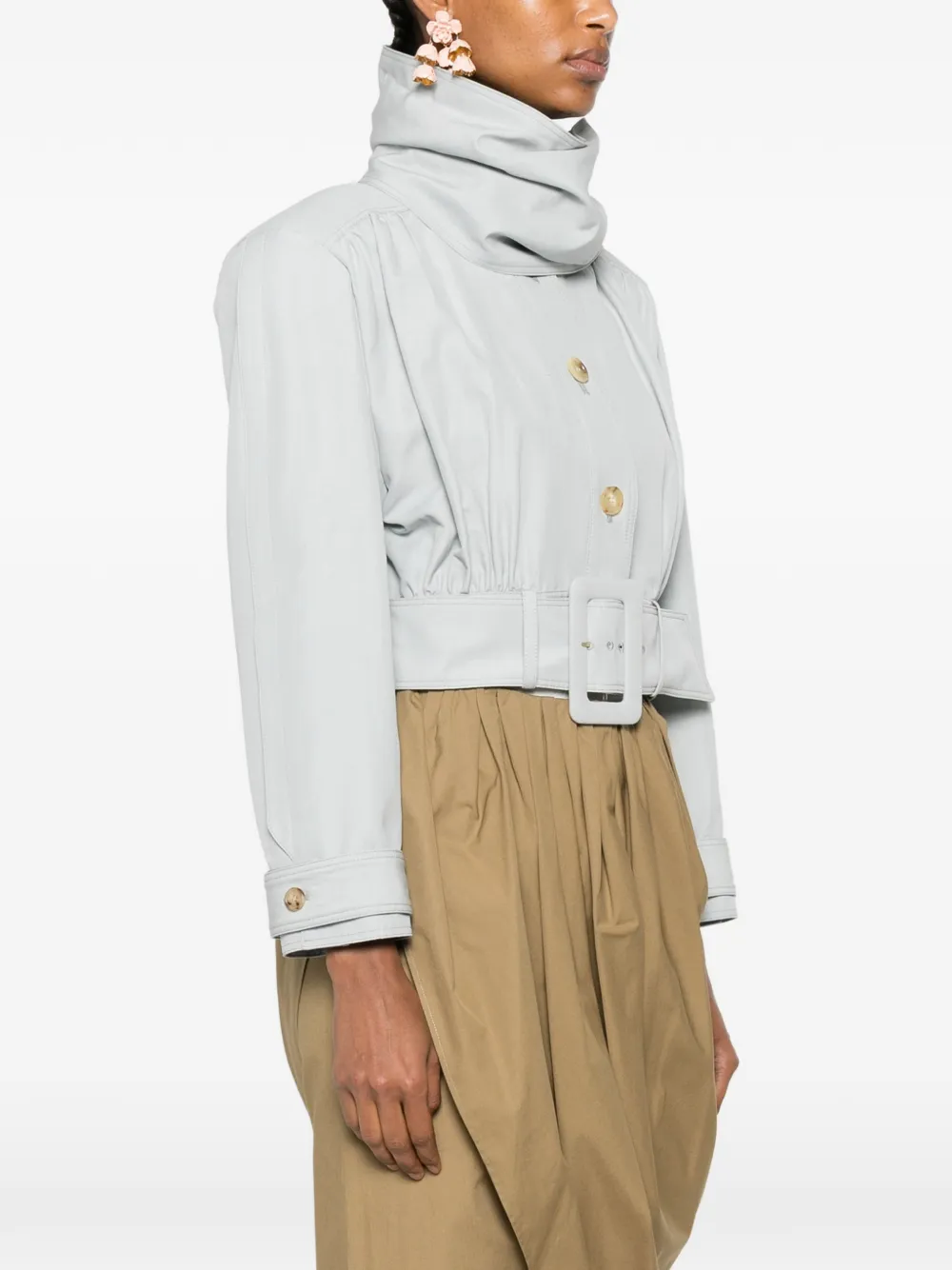  Chloé Chaqueta Con Botones - Gris 