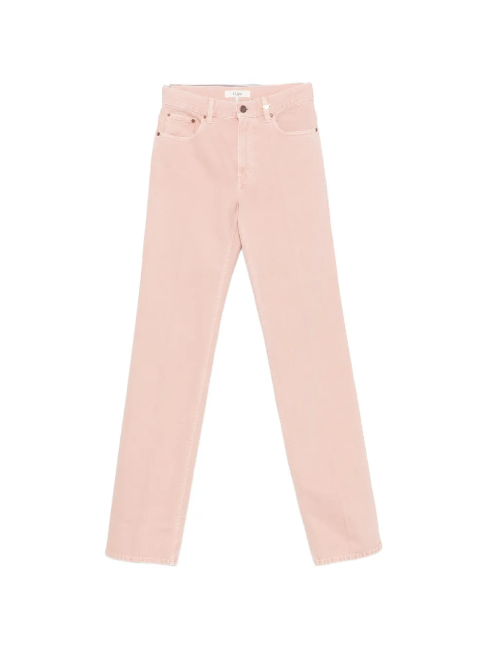 Chloé belt-loop pocket jeans - Rosa