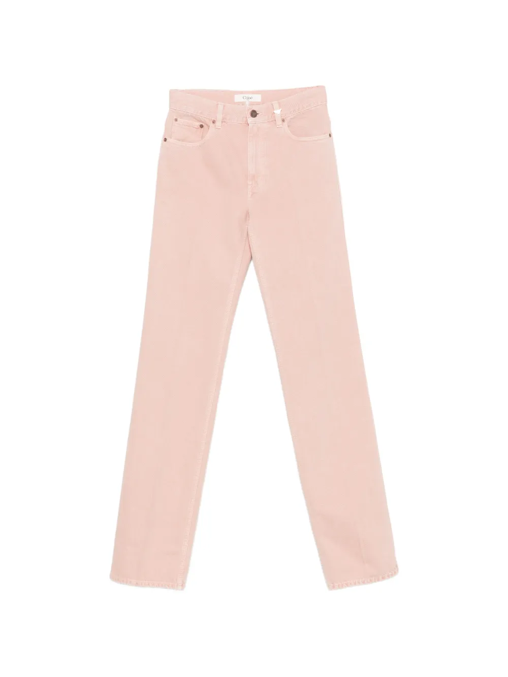 Chloé belt-loop pocket jeans - Rosa