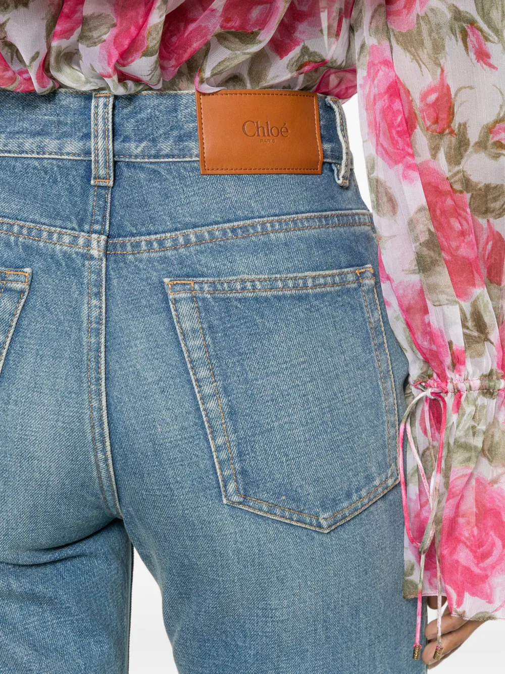 Chloé Straight jeans Blauw