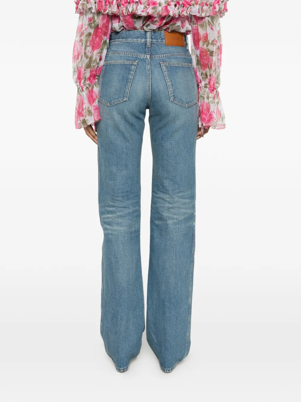 Chloé Straight jeans Blauw