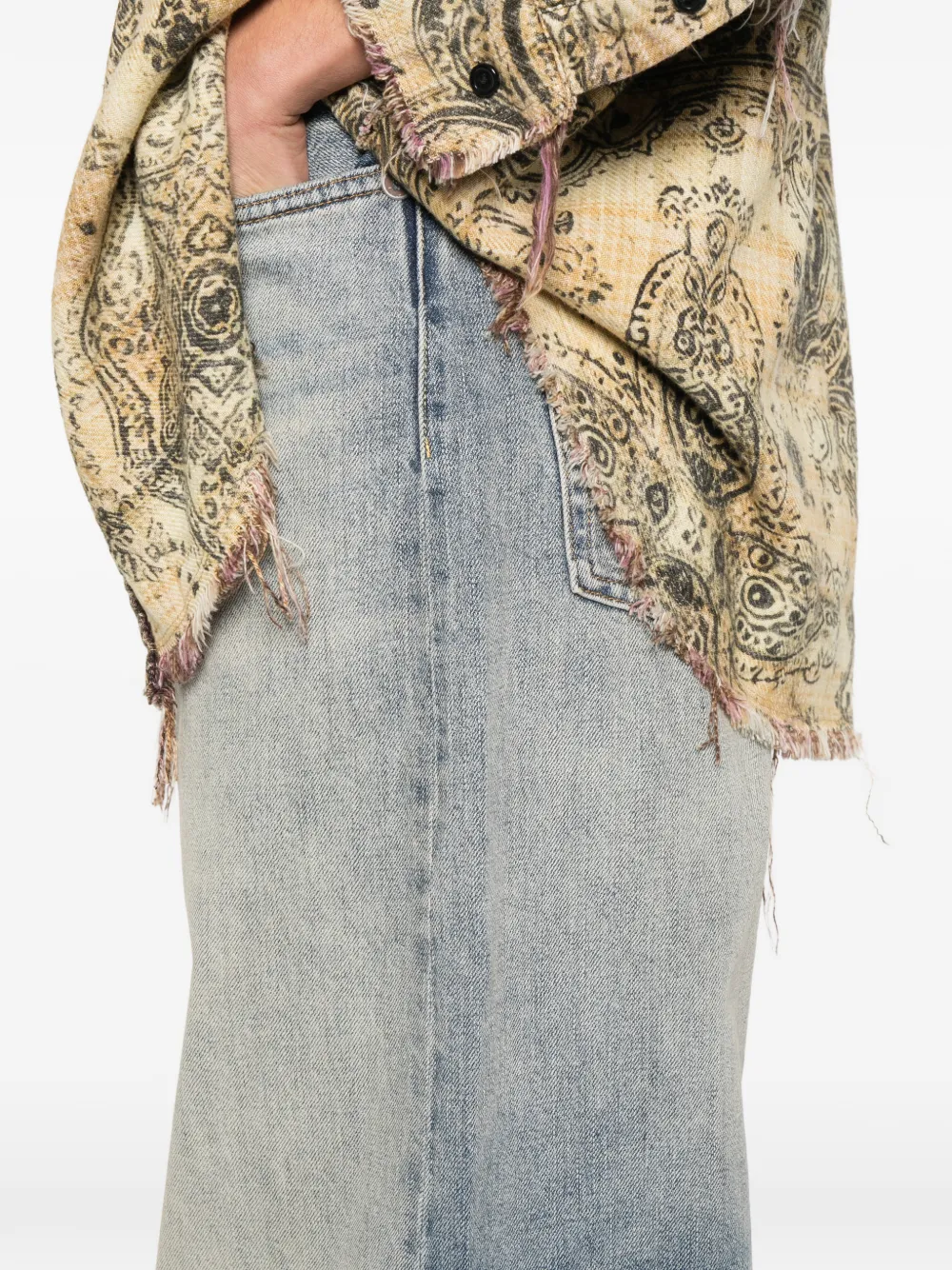 R13 D'arcy jeans Blauw