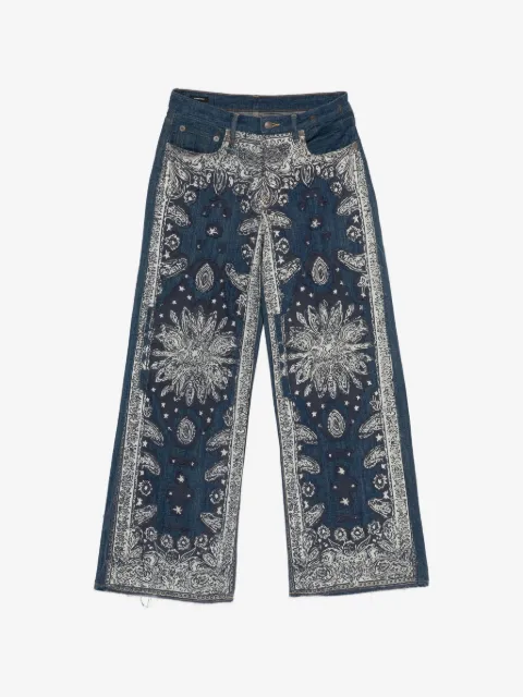 R13 D'Arcy wide-leg jeans