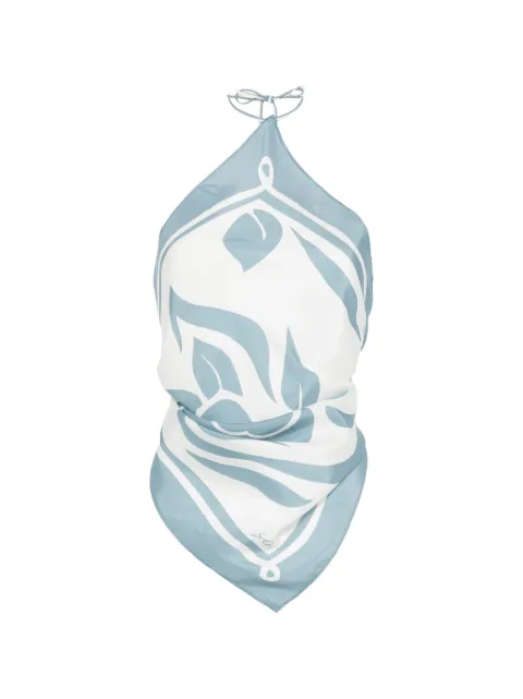 SIR. Lilou printed scarf top