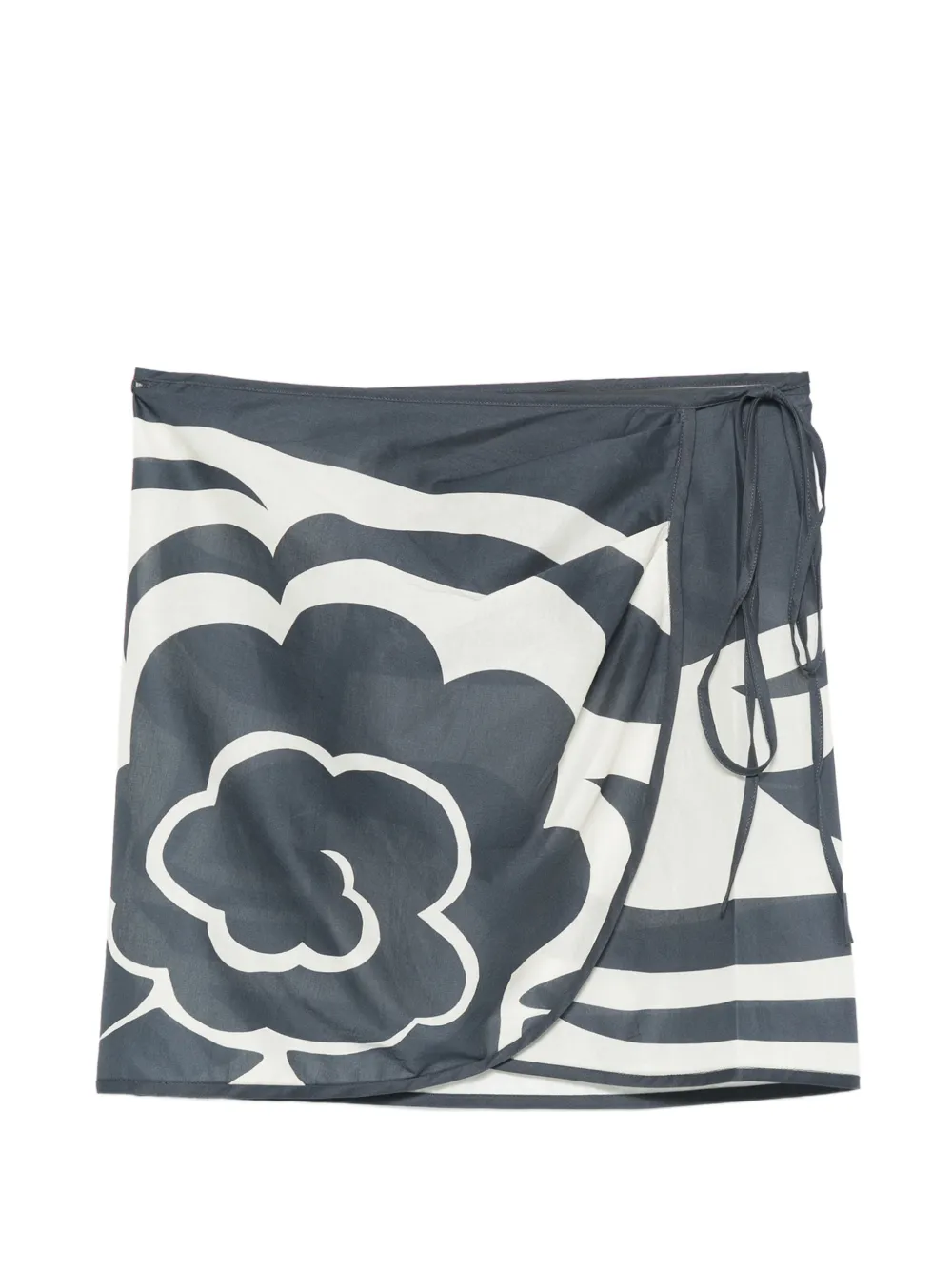 SIR. Lilou printed mini sarong - Blu