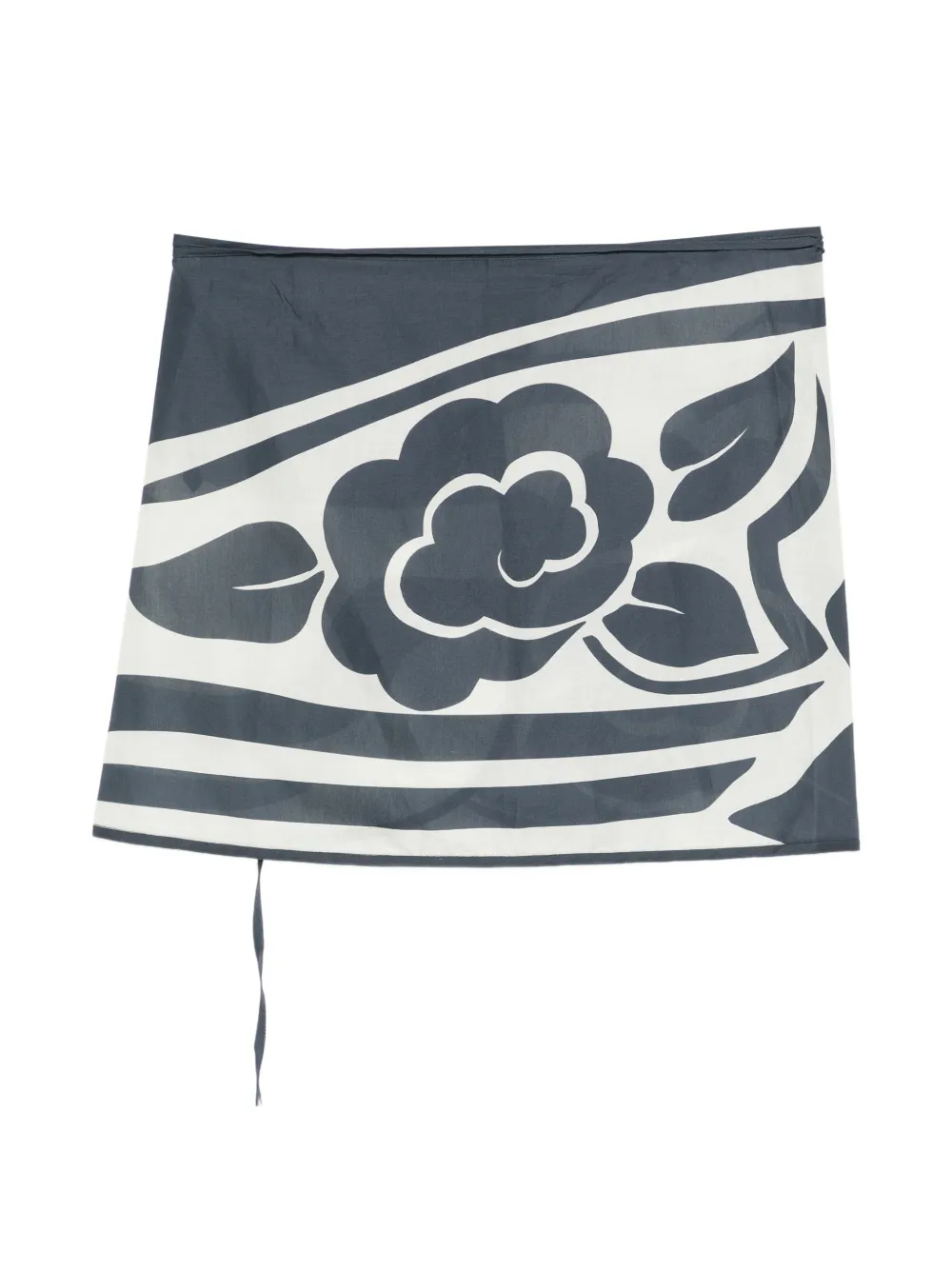  Sir. Lilou Printed Mini Sarong - Blue 