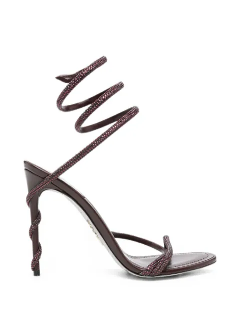René Caovilla Margot crystal-embellished sandals