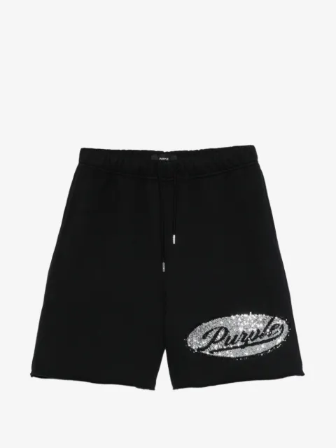 Purple Brand short à bords francs