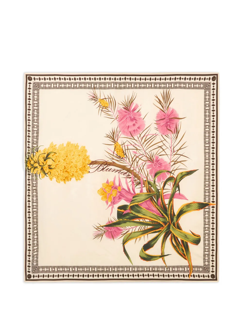 Blumarine Foulard con stampa - Toni neutri