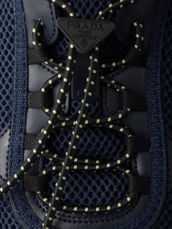 Prada Speedrock ジオメトリック スニーカー | ブルー | FARFETCH JP