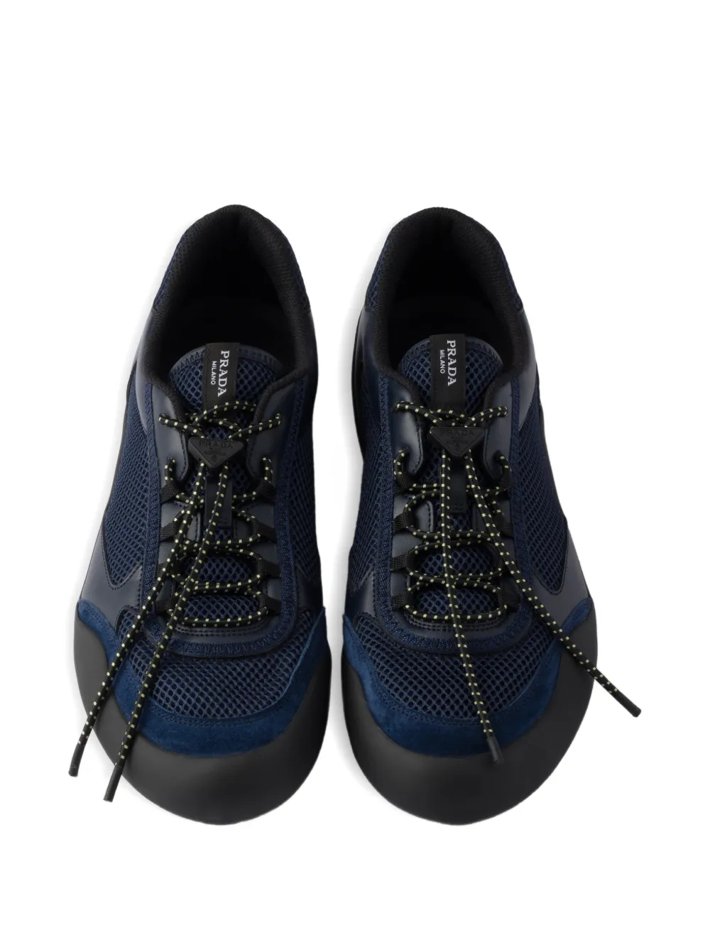 Prada Speedrock geometrische sneakers Blauw
