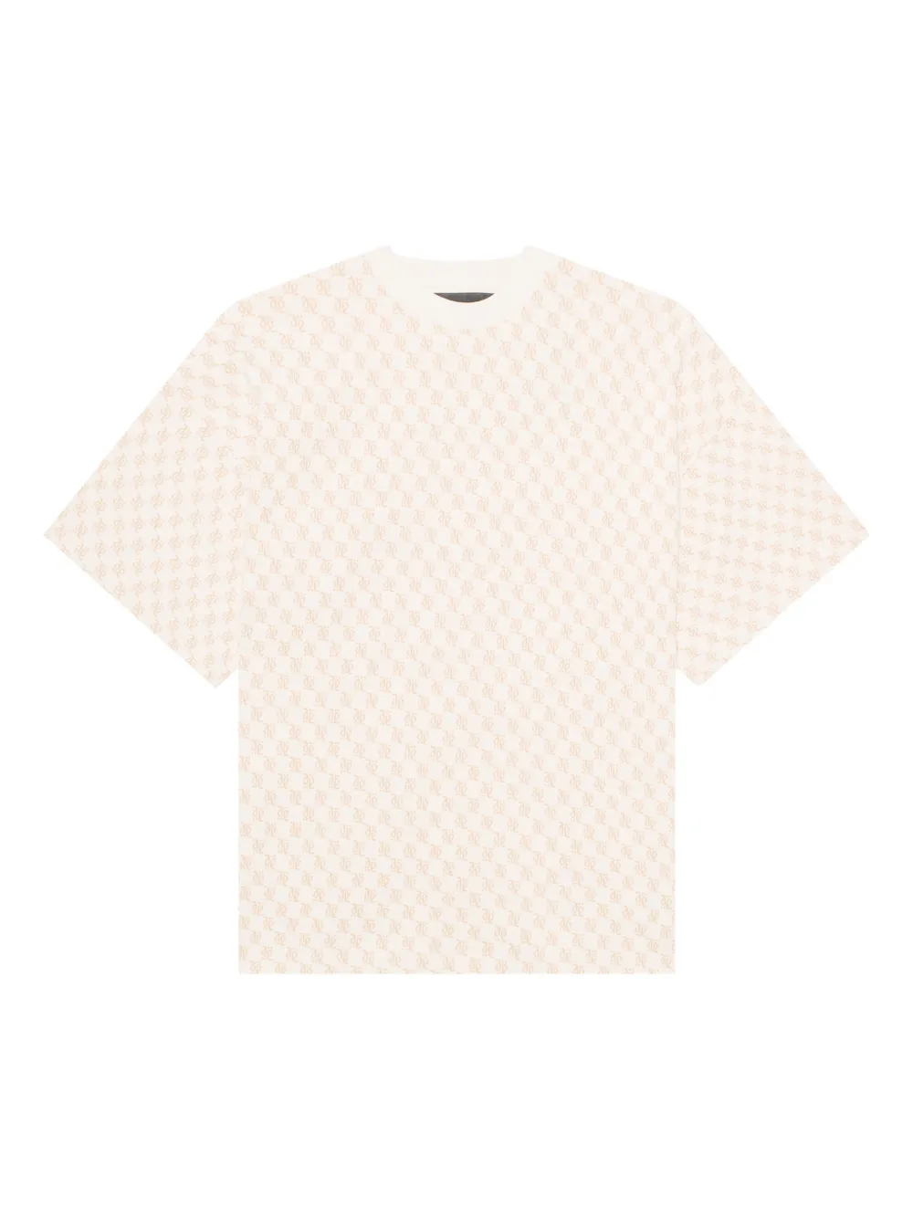 Place Of Elms Logo-pattern T-shirt In Neutral