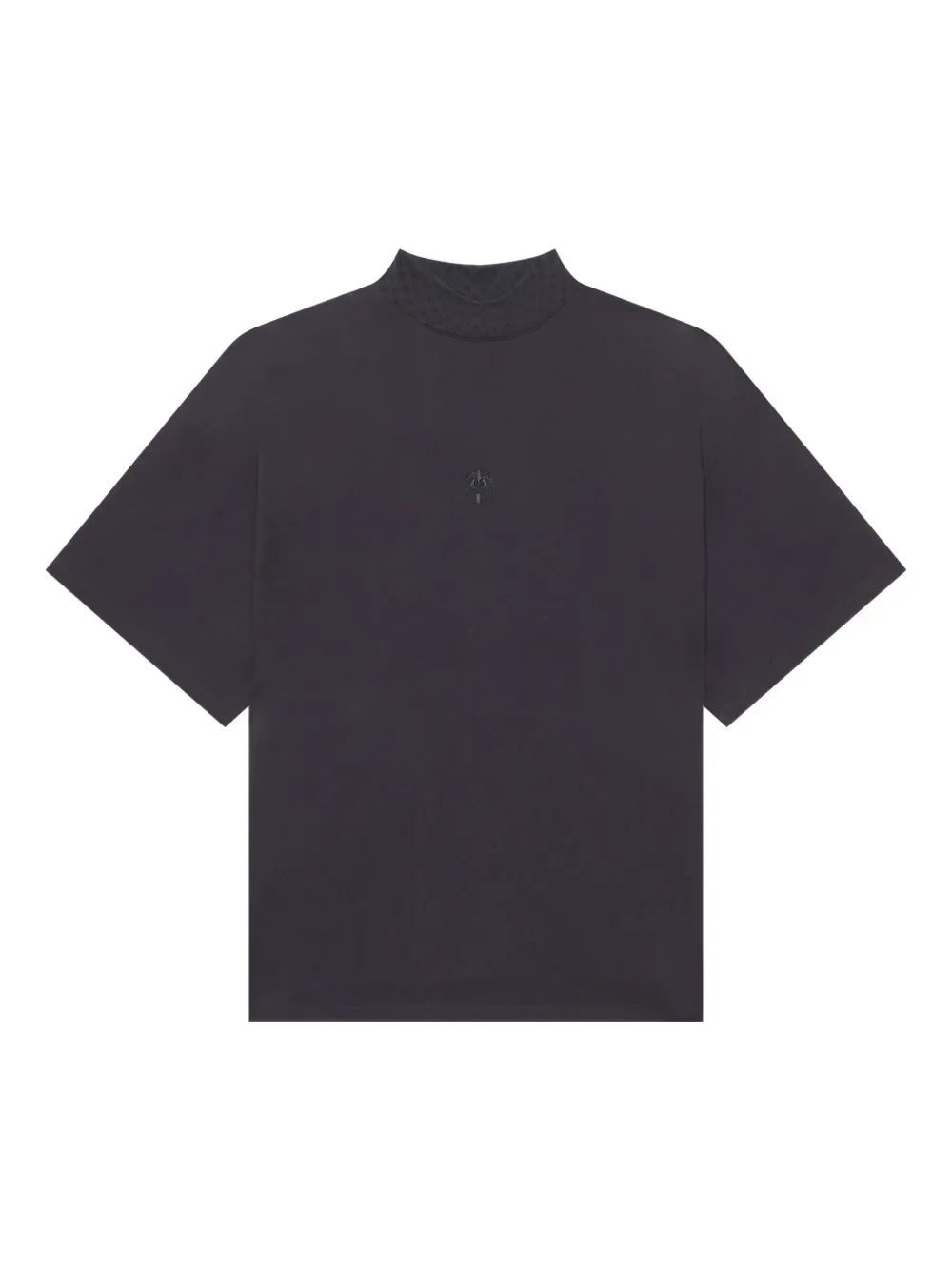PLACE OF ËLMS logo-embroidery T-shirt