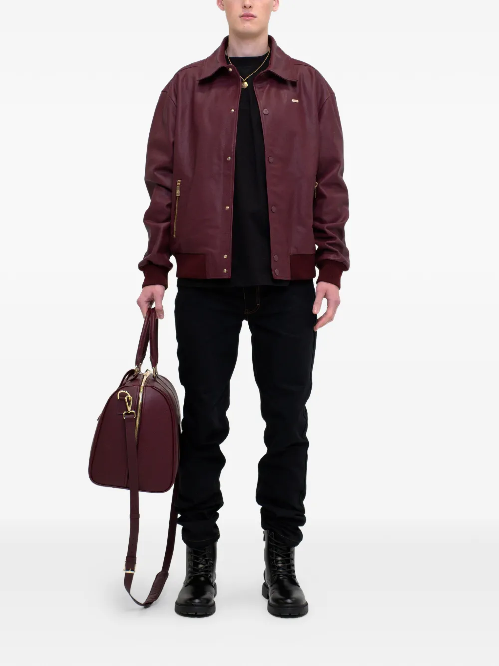  Place Of ëlms Red Diamond Classic-collar Jacket 