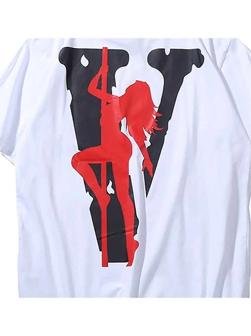 Vlone Stripper graphic T-shirt - Wit