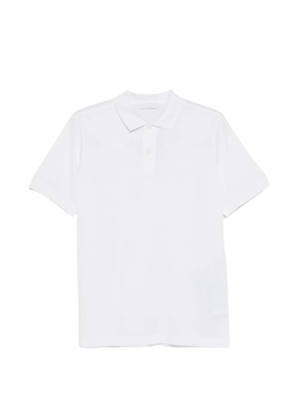 Prada logo-detail polo shirt - Weiß