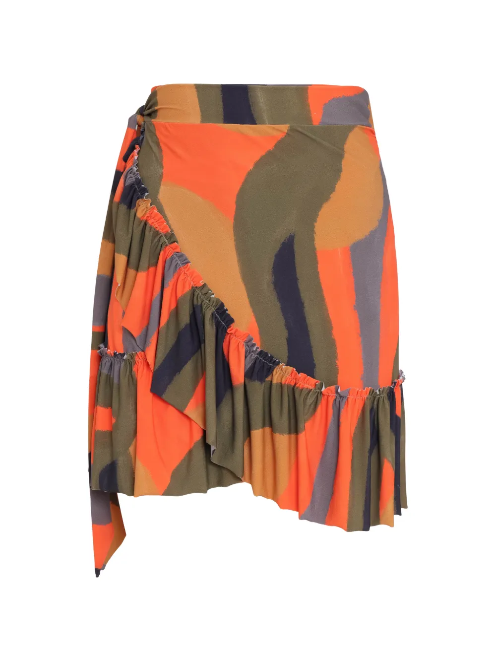 Lygia & Nanny Gonna Laurita con stampa - Arancione