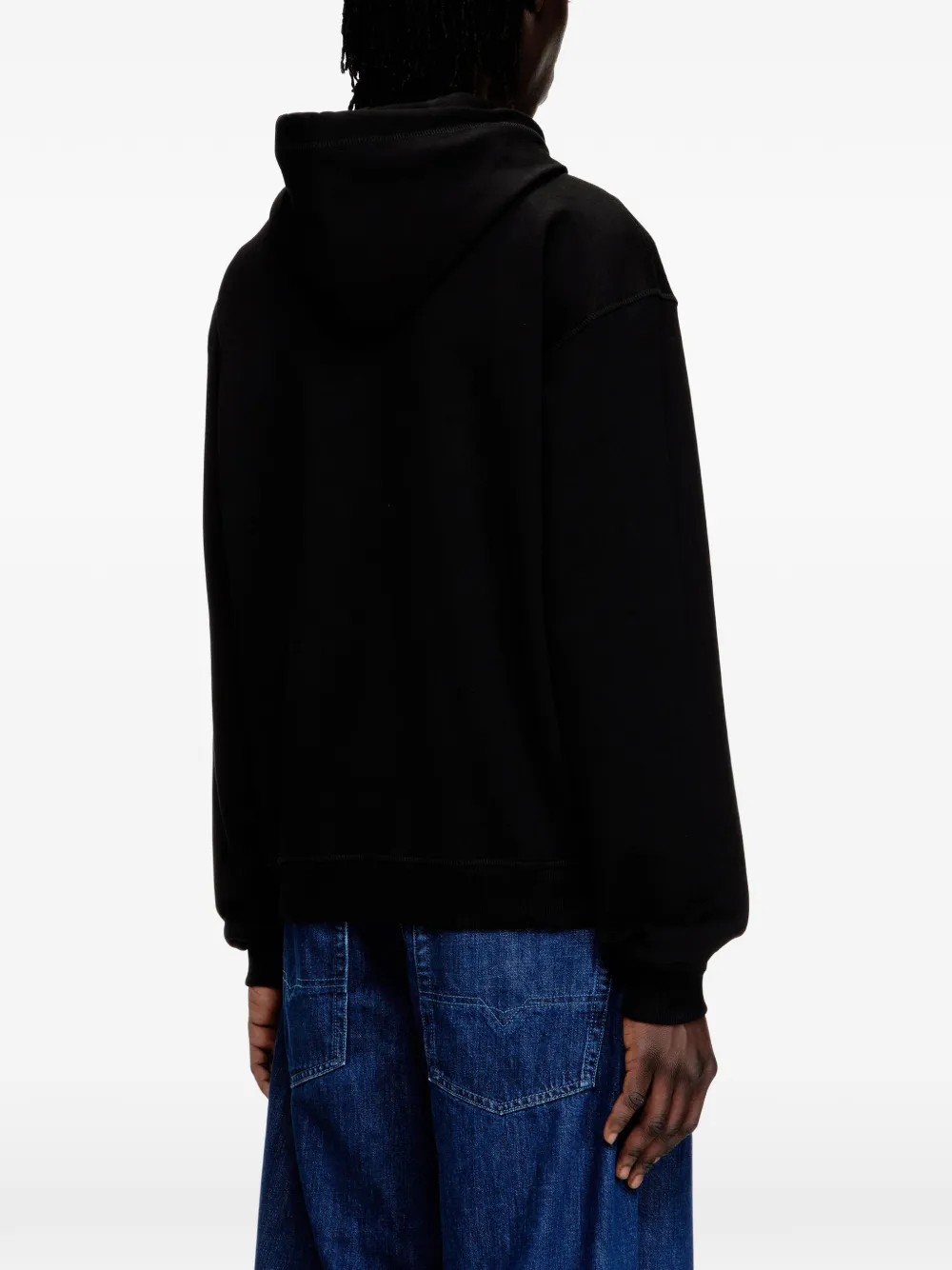 Diesel Sweater met kersenprint Zwart