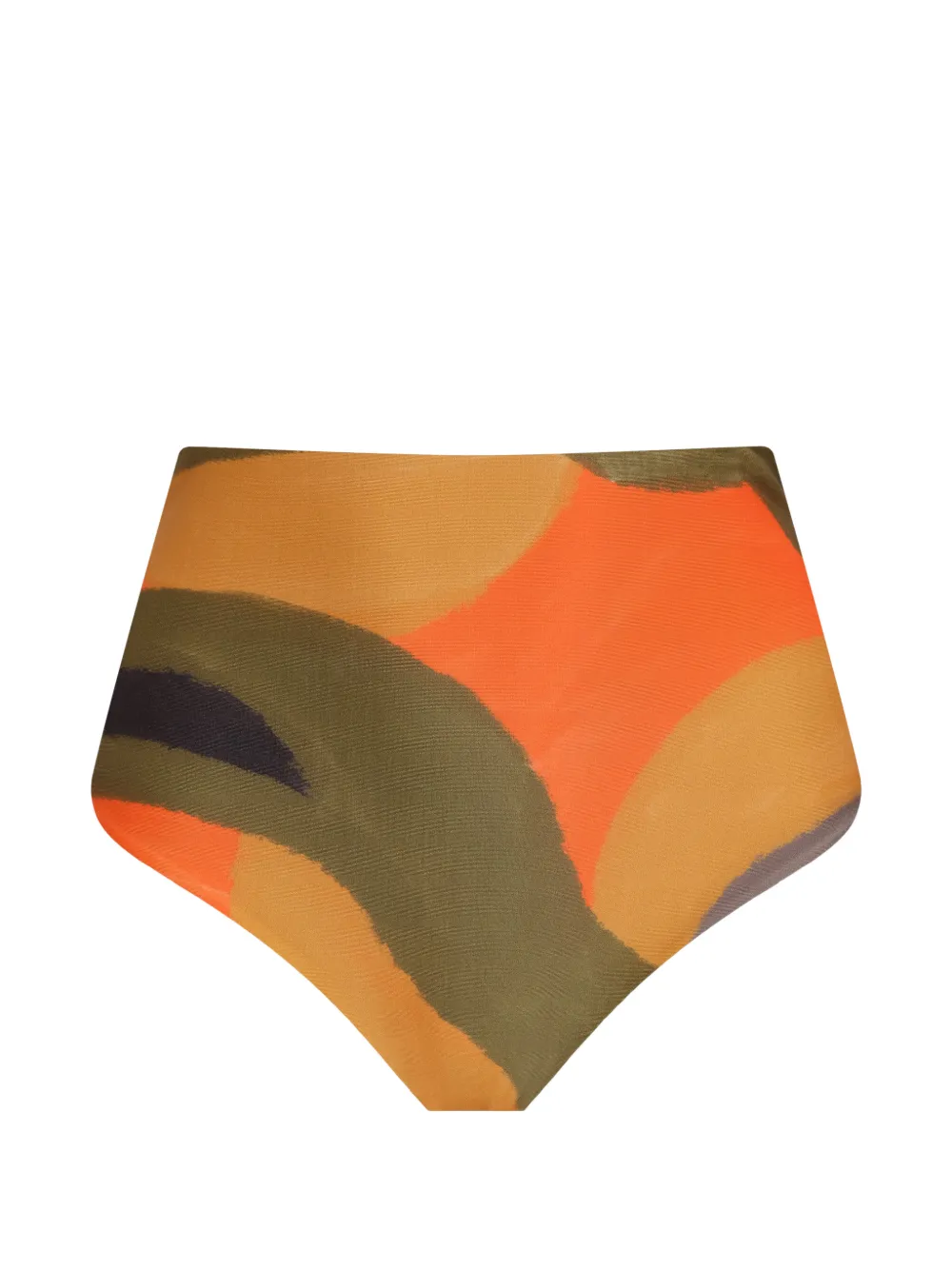 Lygia & Nanny high-waisted printed bikini - Arancione