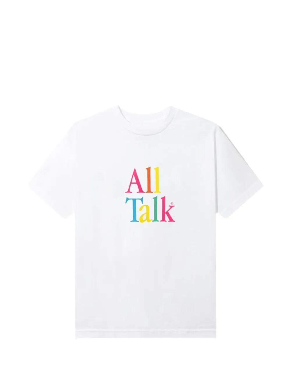 Anti Social Social Club T-shirt All Talk - Bianco