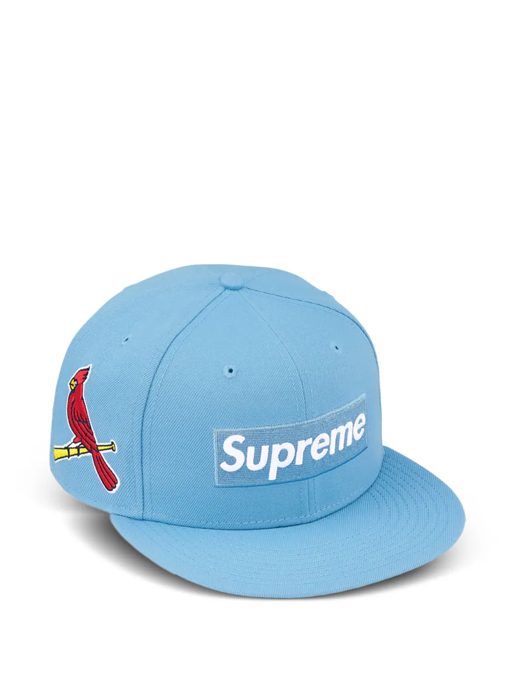 Supreme Cappello MLB Teams Box Logo New Era - Blu