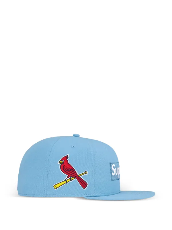 Supreme MLB Teams ボックスロゴ New Era キャップ | ブルー | FARFETCH JP